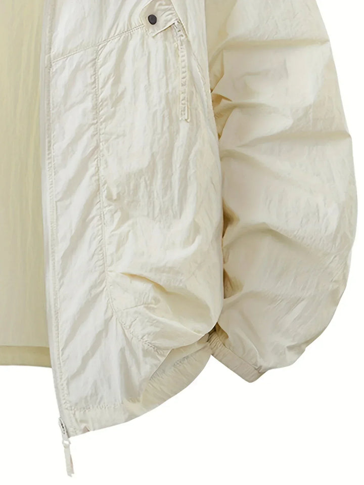 Carter - Wodoodporna kurtka przeciwwiatrowa do użytku zewnętrznego z regulowanym kapturem